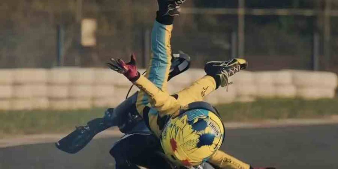 İlk Kez Vitesli Motor Kullanan Minik Zayn Bu Kez Korkuttu