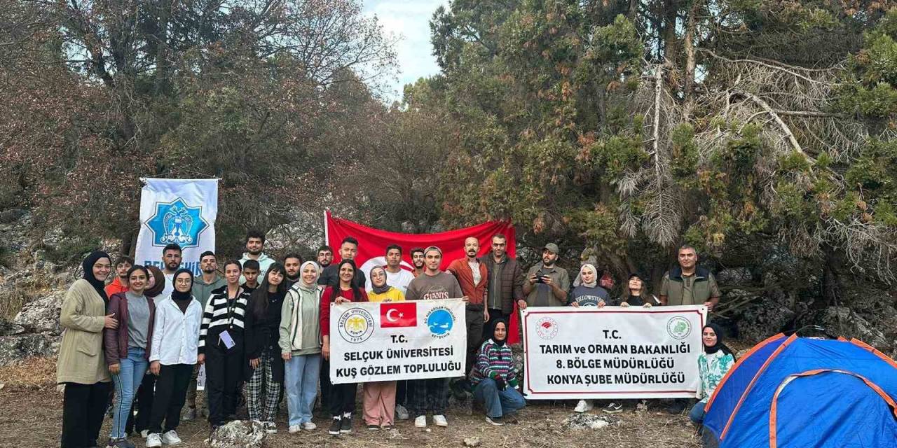 Beyşehir Gölü’ndeki Adada Kuş Gözlem Etkinliği