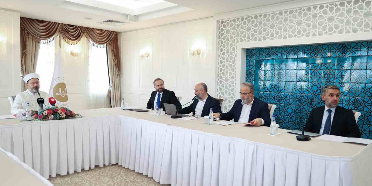 Diyanet İşleri Başkanlığından Uluslararası “Filistin Ve Gazze” Toplantısı