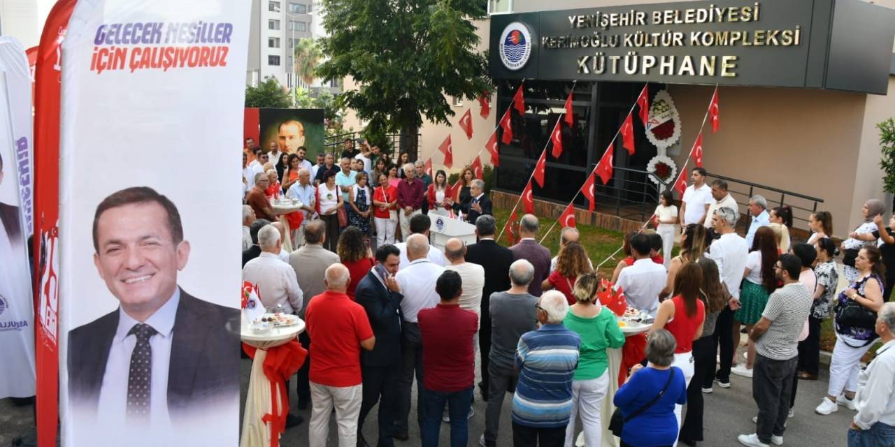 Yenişehir Belediyesi Nuri Ulusu Kütüphanesi Hizmete Açıldı