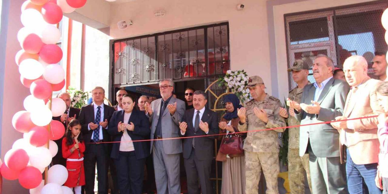 Şırnak’ta Şehit Asker Adına Yapılan Okul Doğum Gününde Açıldı