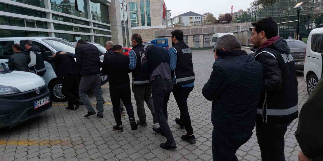 Belediyeye Ait Asfalt Tesisinden Bitüm Ve Çakıl Hırsızlığından 5 Kişi Tutuklandı