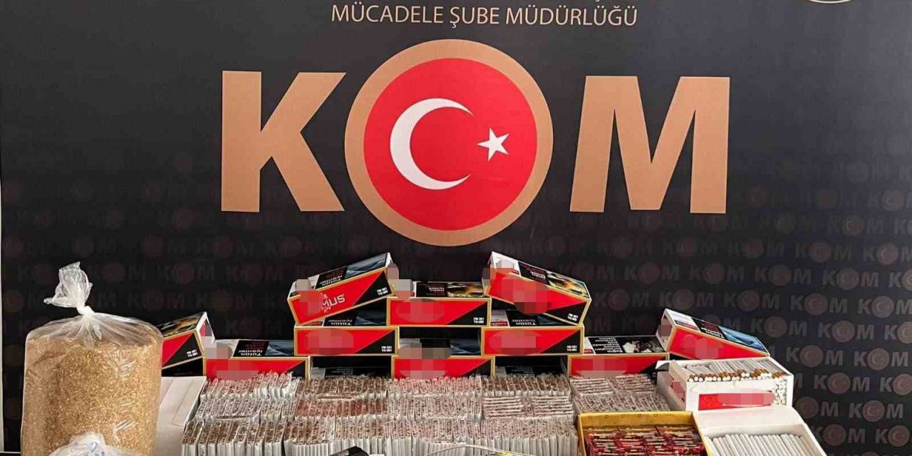 Burdur’da Kaçak Sigara Operasyonunda 4 Bin 596 Adet Doldurulmuş Makaron Ele Geçirildi