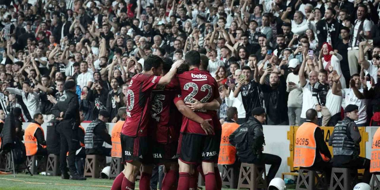 Trendyol Süper Lig: Beşiktaş: 2 - Gaziantep Fk: 0 (Maç Sonucu)
