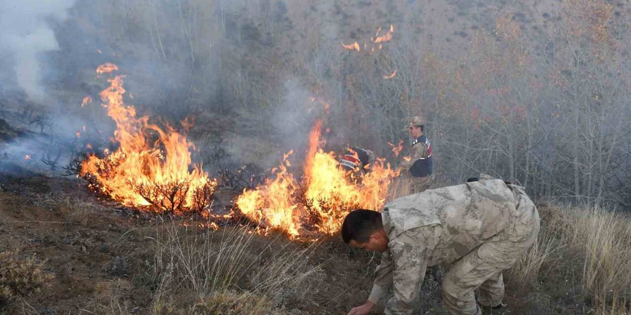 Gümüşhane’deki Örtü Yangınında 5 Hektarlık Alan Zarar Gördü