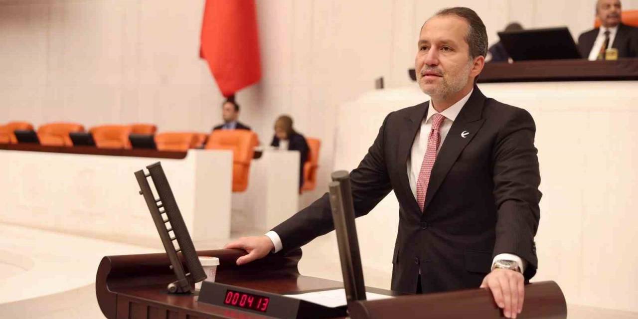 Yeniden Refah Partisi Genel Başkanı Erbakan: “Faizlerin Arttırılması Yerli Ve Yabancı Yatırımcıyı Mevduat Faizine Yöneltecektir”