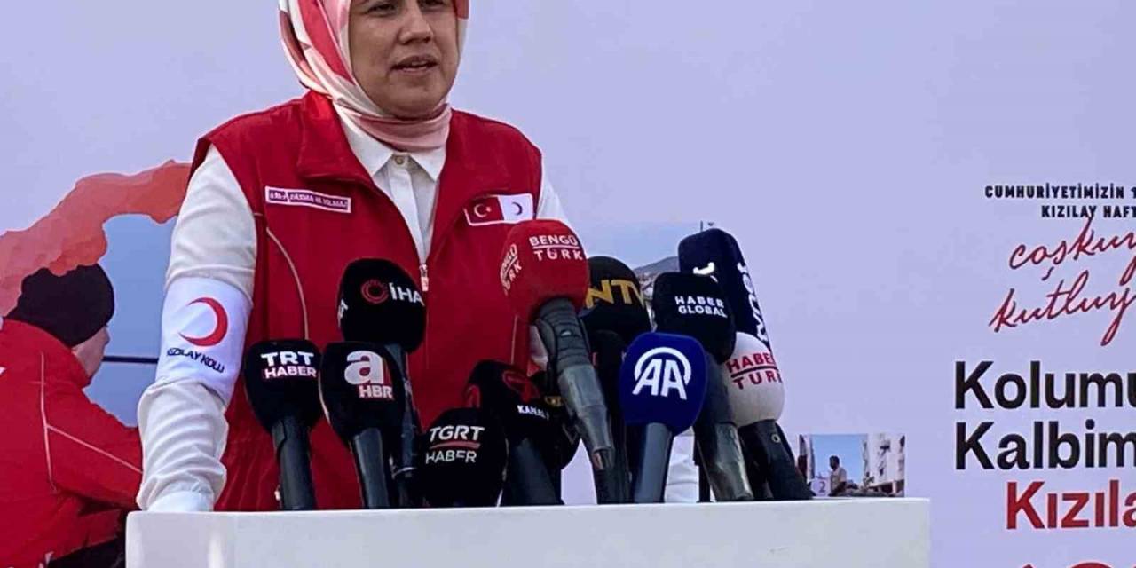 Kızılay Başkanı Yılmaz: “İnşa Ettiğimiz İnsani Lojistik Deposu Bombalandı”