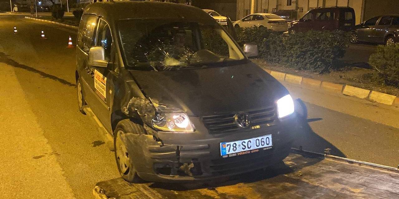 Alkollü Sürücünün Çarptığı Kişi Yaralandı