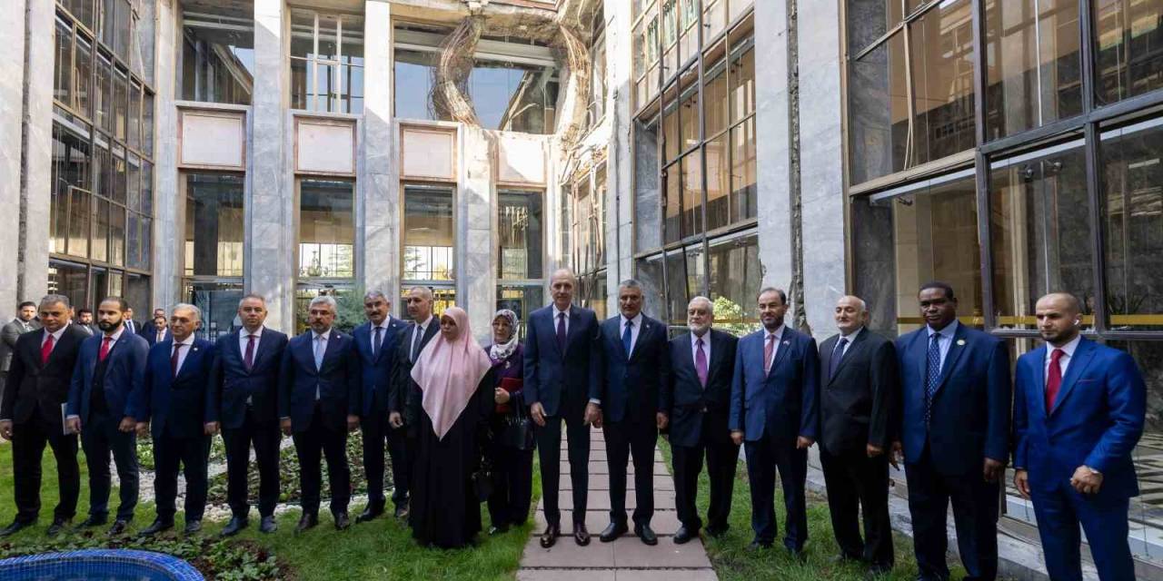 Tbmm Başkanı Kurtulmuş, Libya Yüksek Devlet Konseyi Başkanı Takala İle Görüştü
