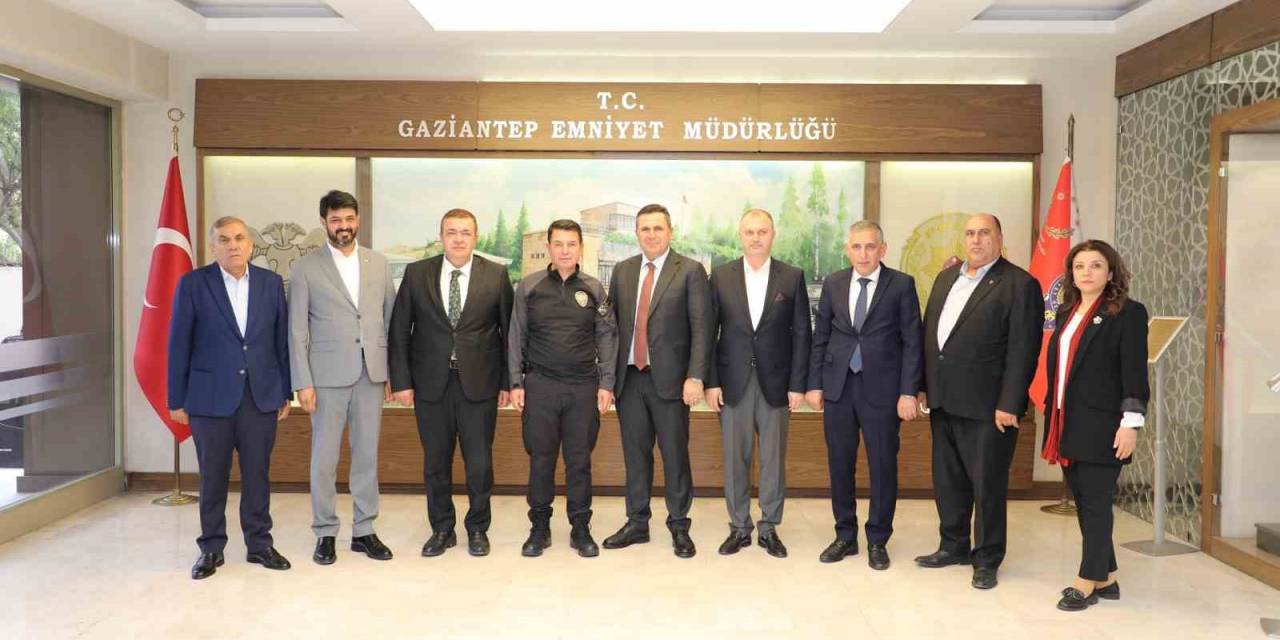 Gtb’den Emniyet Müdürü Özcan’a Ziyaret