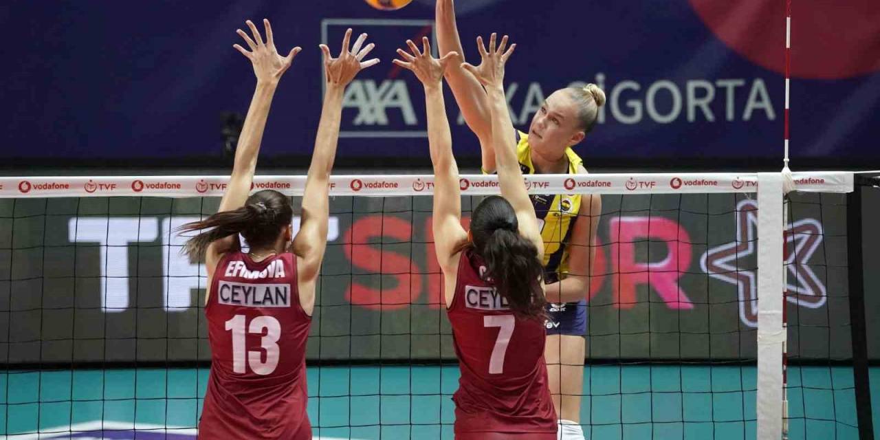 Vodafone Sultanlar Ligi: Fenerbahçe: 3 - Beşiktaş: 0