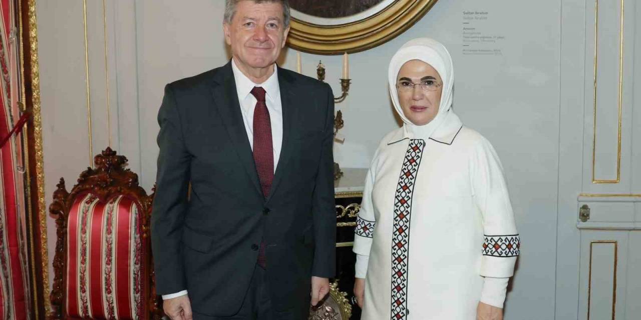 Emine Erdoğan, Bm Politikadan Sorumlu Genel Sekreter Yardımcısı Ryder’ı Kabul Etti