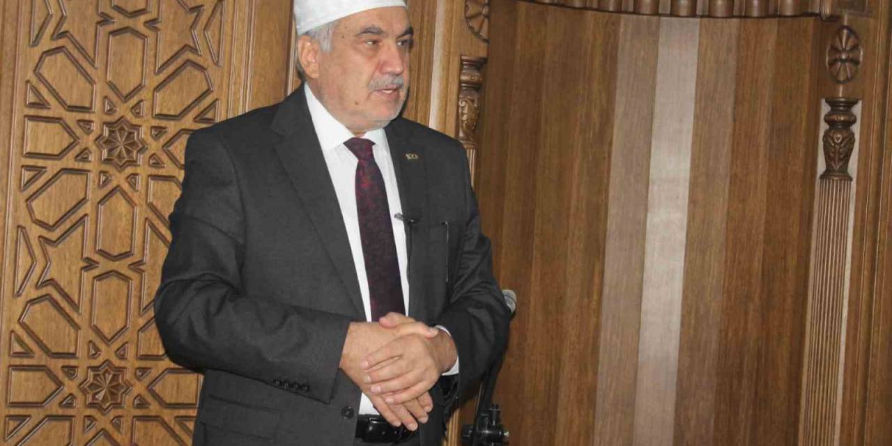 Müftü Sürgeç Manyas’ta Filistin İçin Dua İstedi