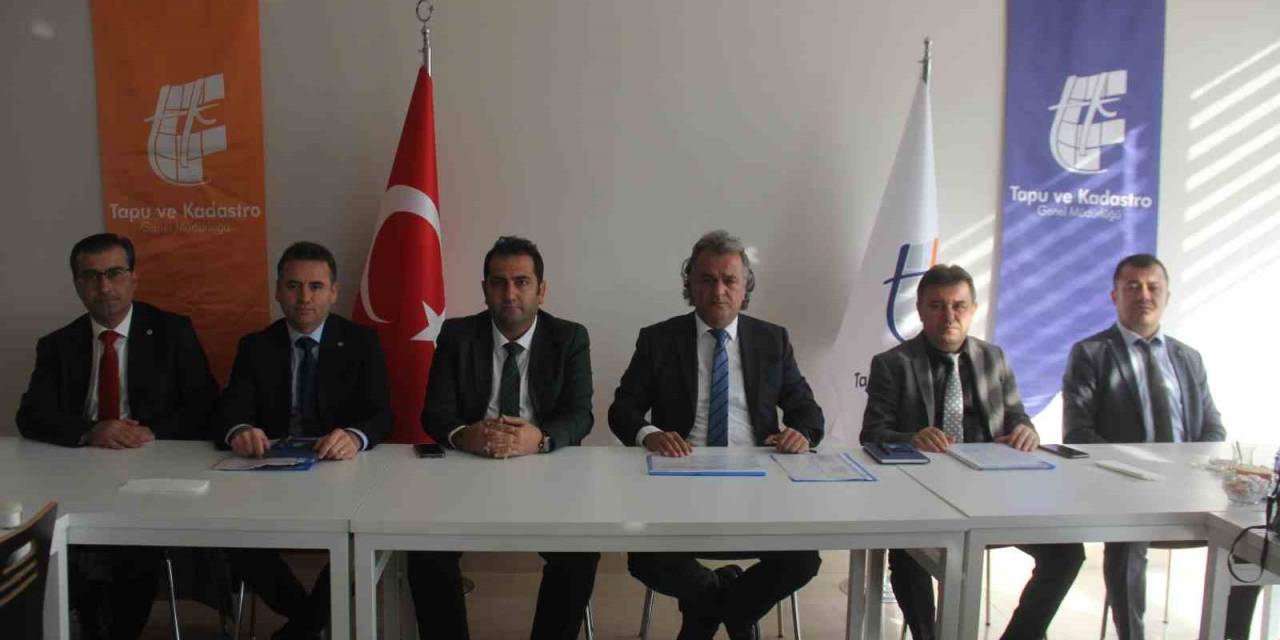 Tapu Ve Kadastro 24. Bölge Müdürlüğü Faaliyetleri Anlatıldı