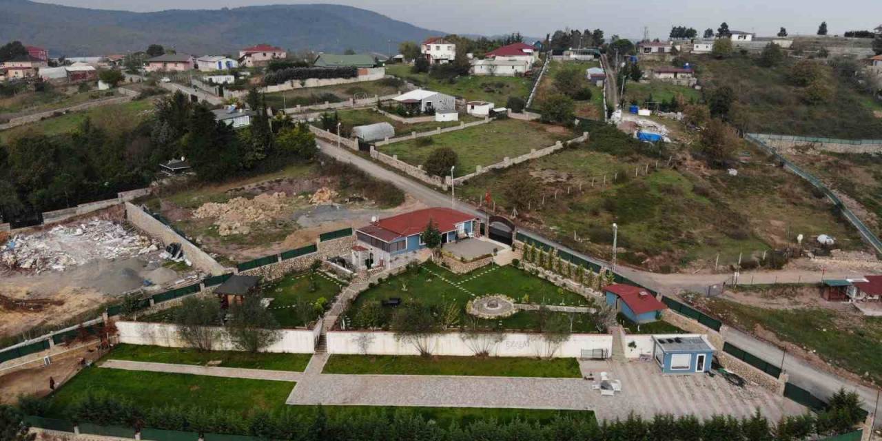 Pendik’te Tefecilik Operasyonu Yapılan Villa Havadan Görüntülendi