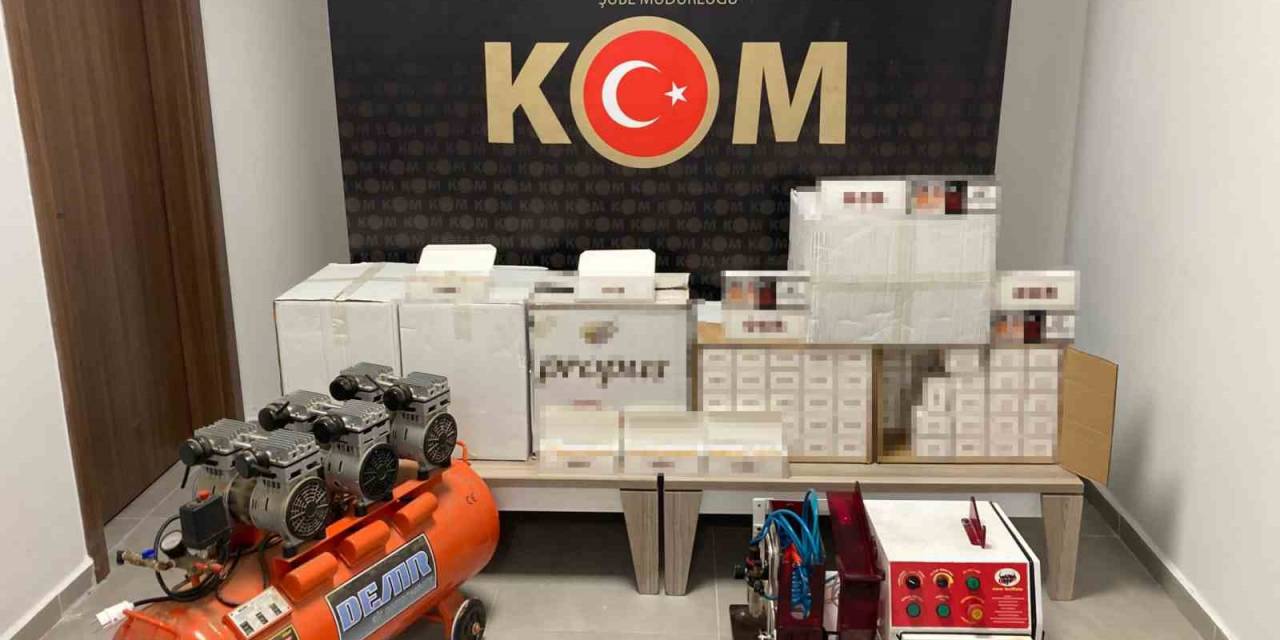 Tekirdağ’da Kaçak Sigara Operasyonu