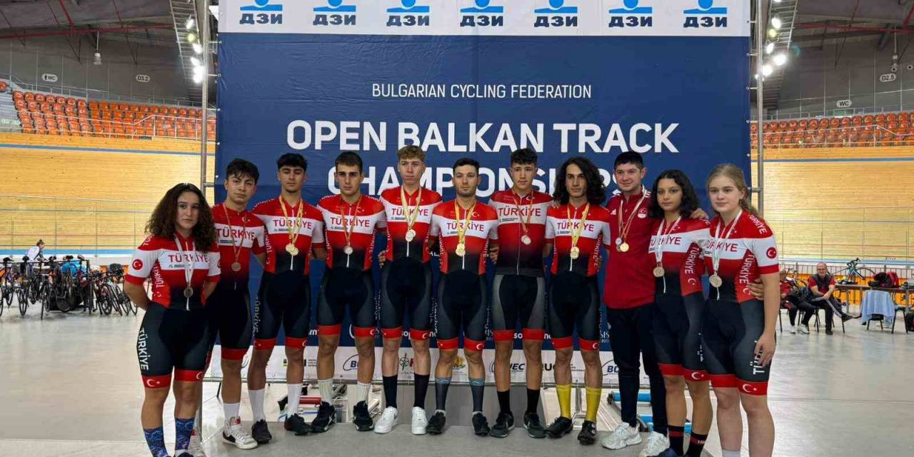 Millilerden, Balkan Açık Pist Bisikleti Şampiyonası’na 20 Madalya İle Rekor