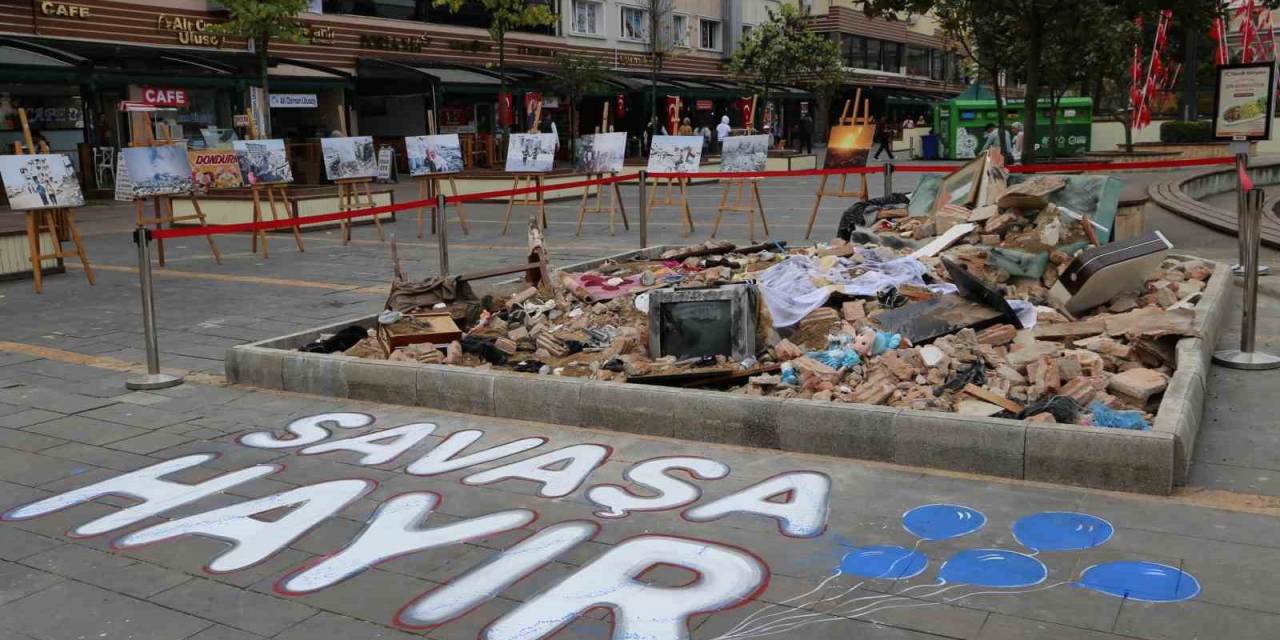 Gazze’nin Acıları Giresun’un Tam Merkezinde Hissedildi