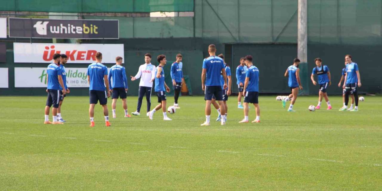 Trabzonspor, Fenerbahçe Maçı Hazırlıklarını Sürdürdü