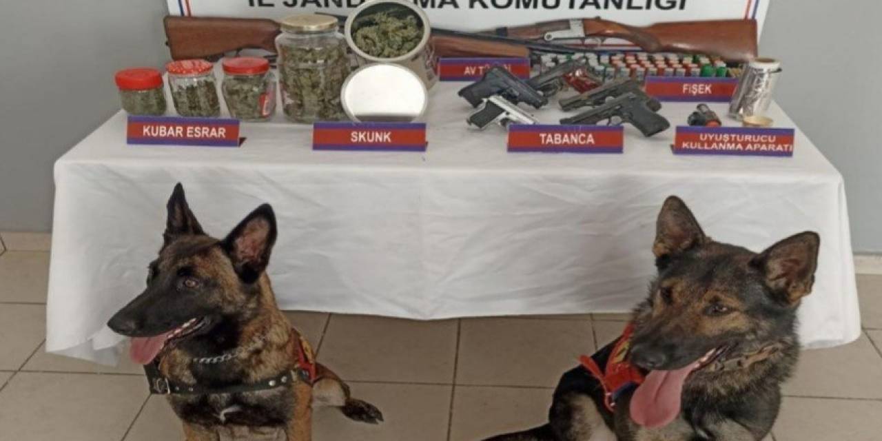 Zonguldak’ta Evde Uyuşturucu Ve Ruhsatsız Silah Operasyonu
