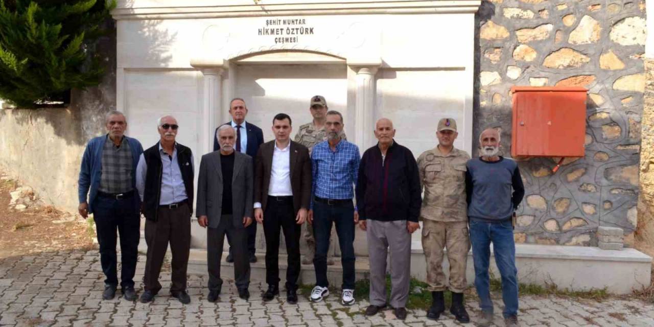 Kaymakam Zor, Köylülerin Sorunlarını Dinledi