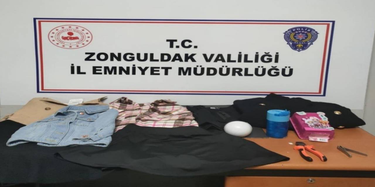 İş Yerlerinden Kıyafet Çalan 2 Hırsızlık Zanlısı Yakalandı