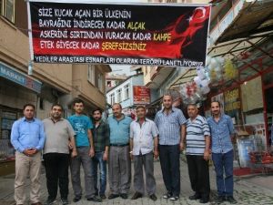 Sungurlu’da Esnaf Terörü Lanetledi