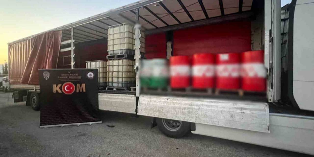 Antalya’da Kaçakçılık Operasyonu: 6 Bin Litre Kaçak Akaryakıt Ele Geçirildi