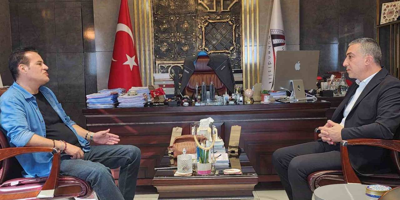 Başkan Adayı Hakan Peker, Ünal’a Hedeflerini Ve Projelerini Anlattı