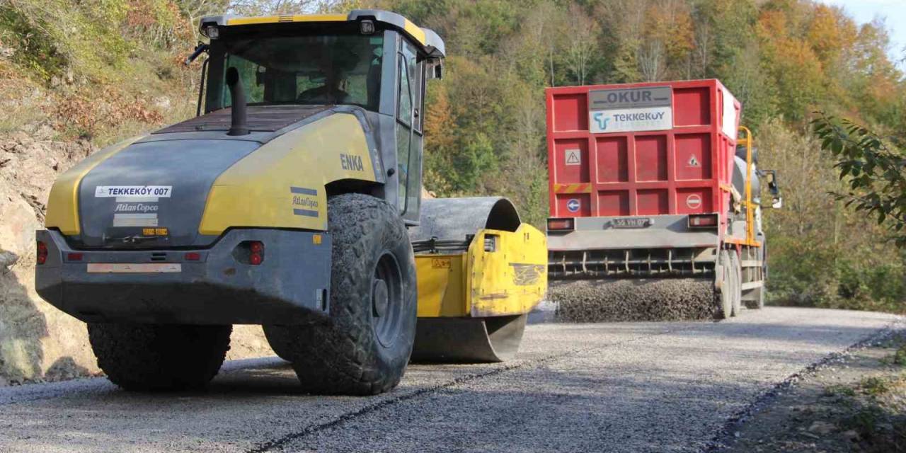 Tekkeköy’de Çalışmalar Hız Kesmiyor