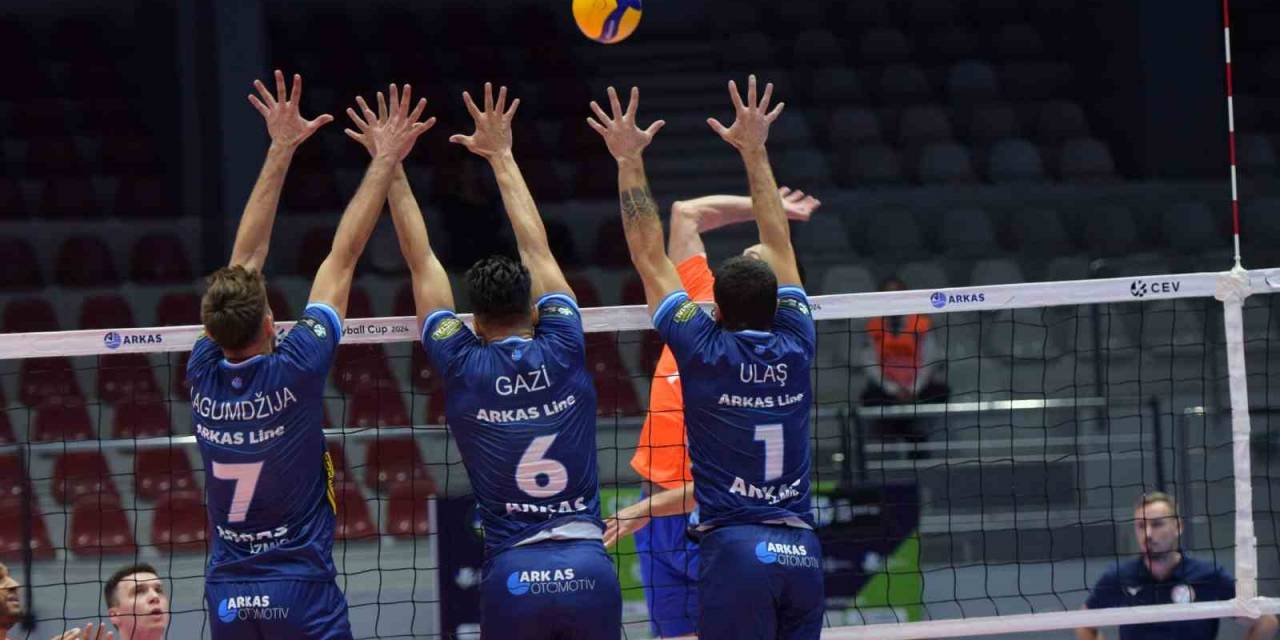 Arkas Spor, Cev Kupası’nda Son 32 Turuna Yükseldi