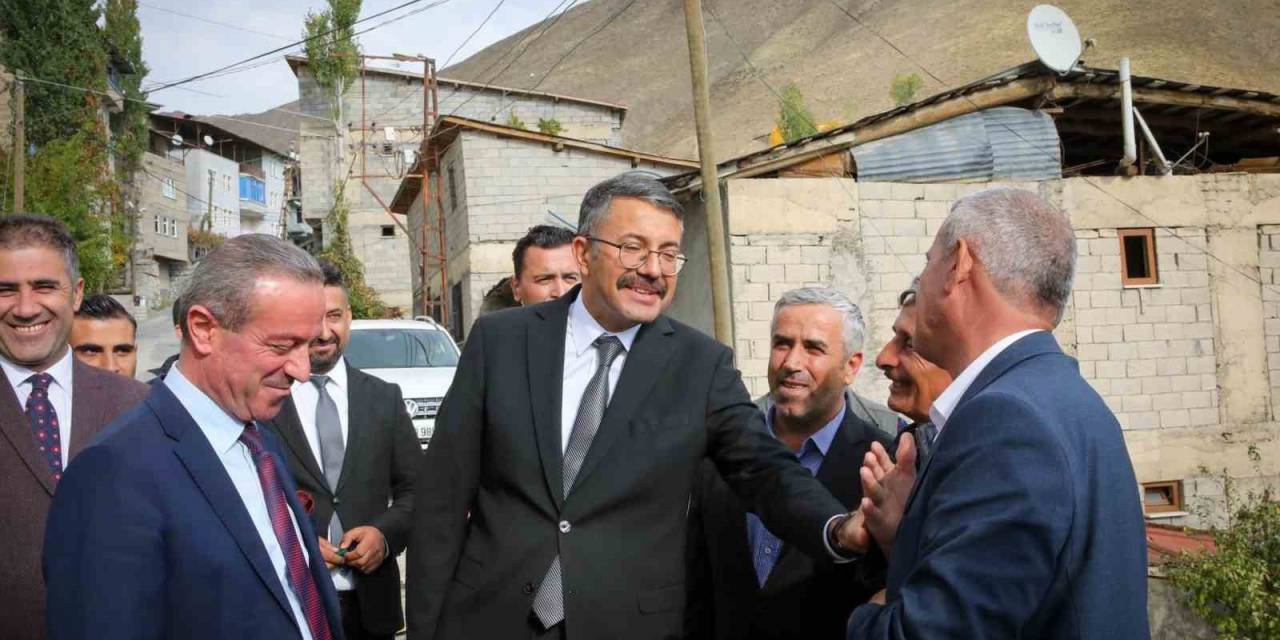 Vali Ali Çelik 3 Ayrı Mahallede İncelemelerde Bulundu