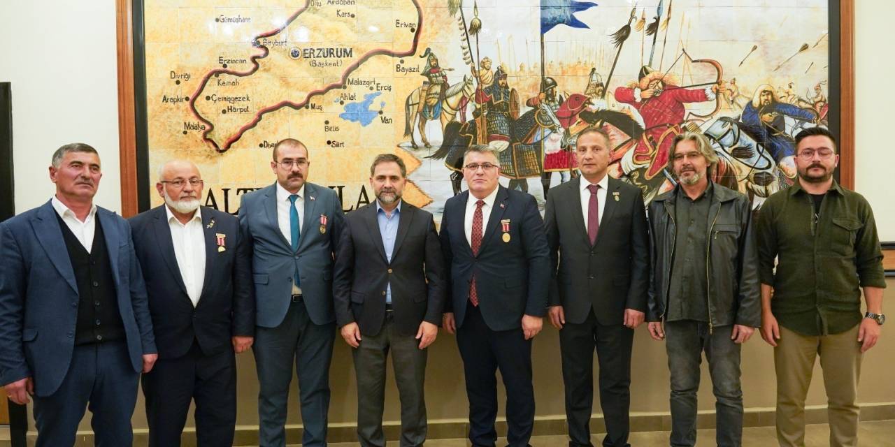 Gazilerden Başkan Uçar’a Ziyaret