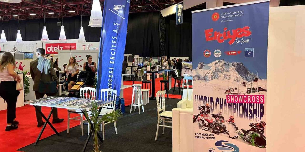 Erciyes, Antalya Turizm Fuarı’nda Tanıtıldı