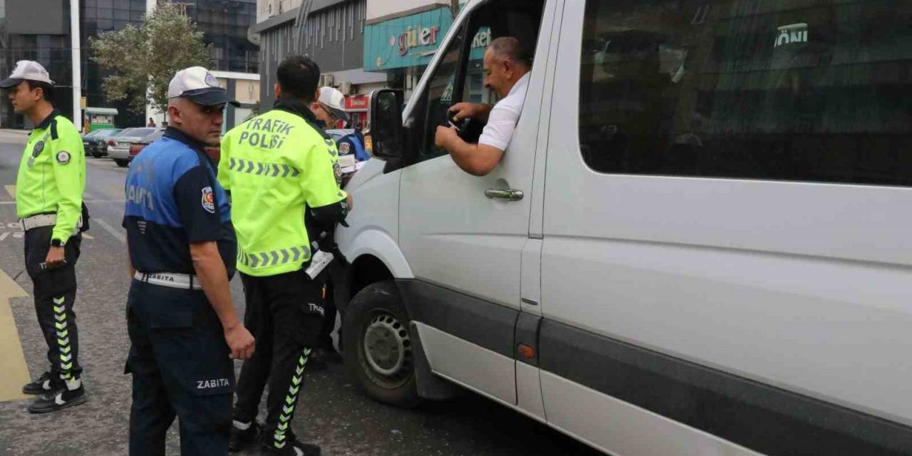 Zabıtadan Okul Servislerine Yönelik Denetim