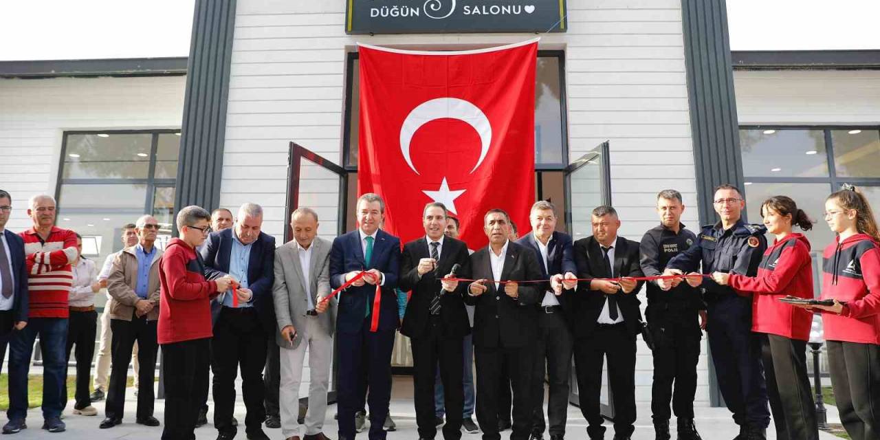 Bergama Belediyesi Ayaskent Düğün Salonu Açıldı