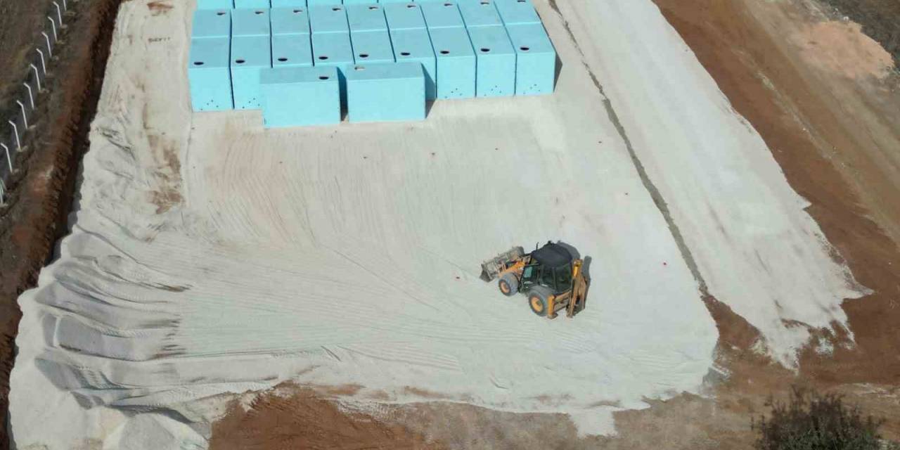 Pazaryeri’nde Bin 500 Metreküplük Modüler Su Deposunun Yapımına Başlanıldı