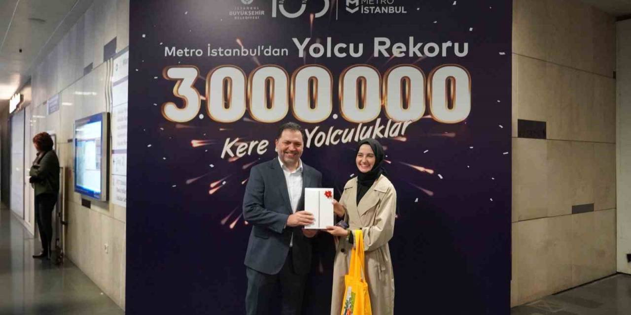 İstanbul’da Raylı Sistem Kullanımında Tarihi Rekor: Günlük 3 Milyon Yolcu