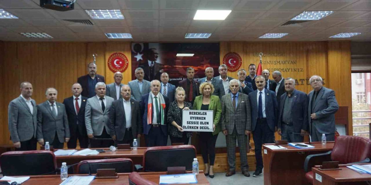 Edirne İl Genel Meclisi’nden İsrail’e Kınama