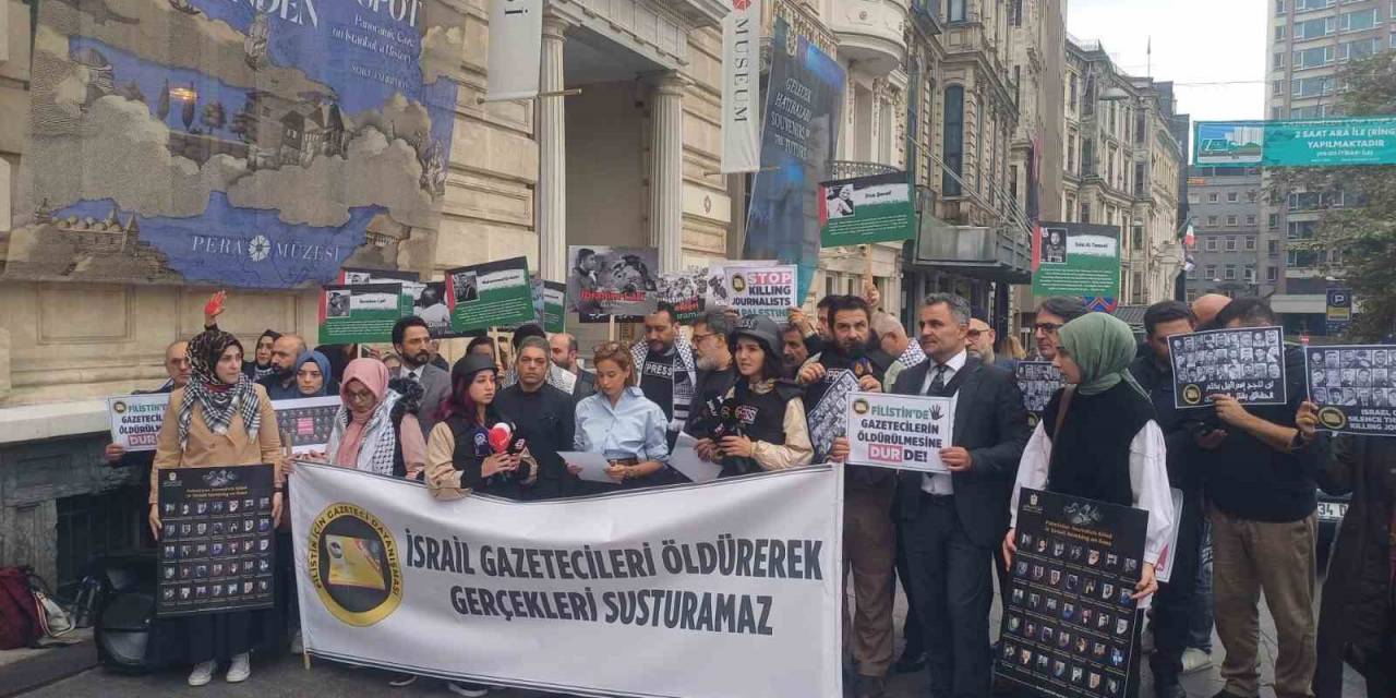 Gazetecilerden İsrail’e Tepki