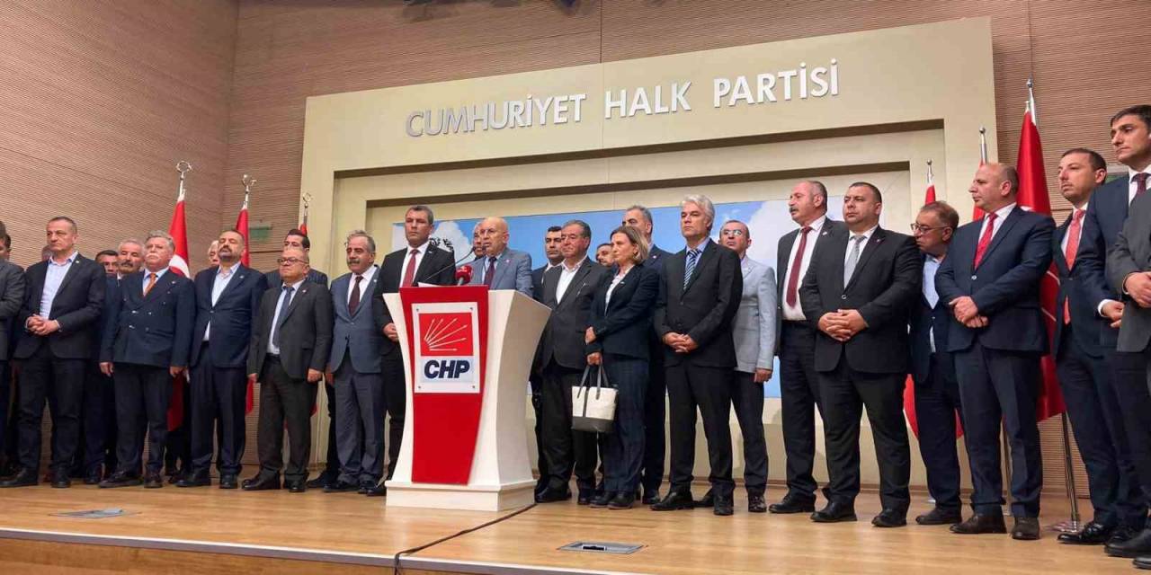 Chp’nin 55 İl Başkanı Kılıçdaroğlu’na Desteğini Açıkladı