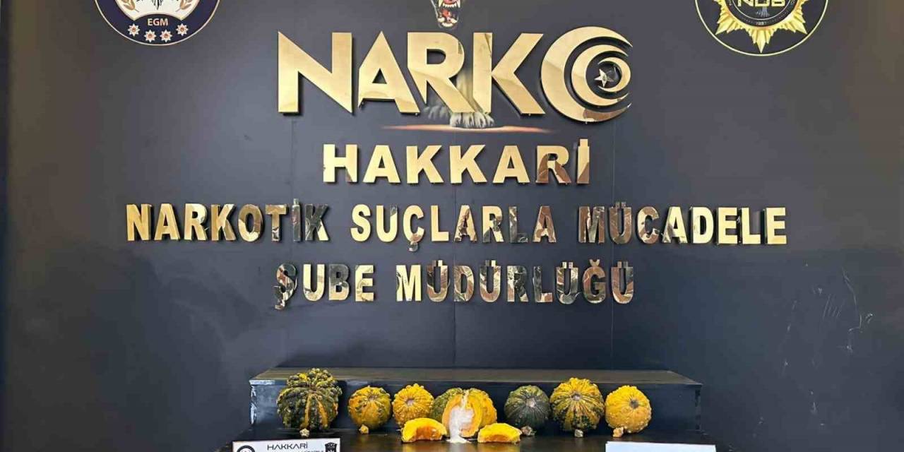 Bal Kabakları İçerisinde 14 Kilo Metamfetamin Ele Geçirildi