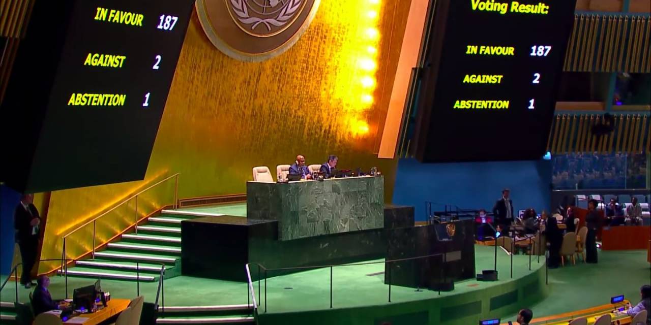 Bm Genel Kurulu’ndan Abd’nin Küba’ya Yönelik Ambargosunu Sonlandırmasını Talep Eden Karar Tasarısına Onay