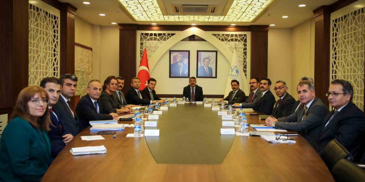 Hakkari’de ‘İl Tahsisat Komisyon Toplantısı’ Yapıldı