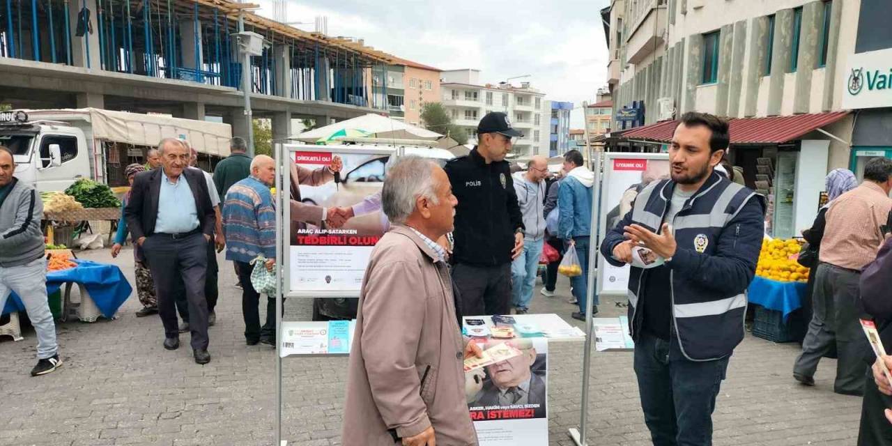 Buldan Polisi Vatandaşları Dolandırıcılık Ve Hırsızlık Olaylarına Karşı Bilgilendirdi