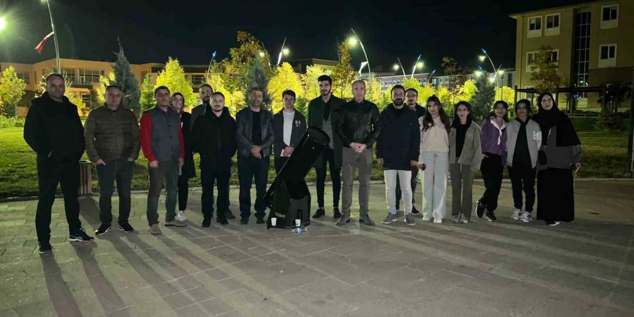 Ebyü’de İkinci Gökyüzü Gözlem Etkinliği