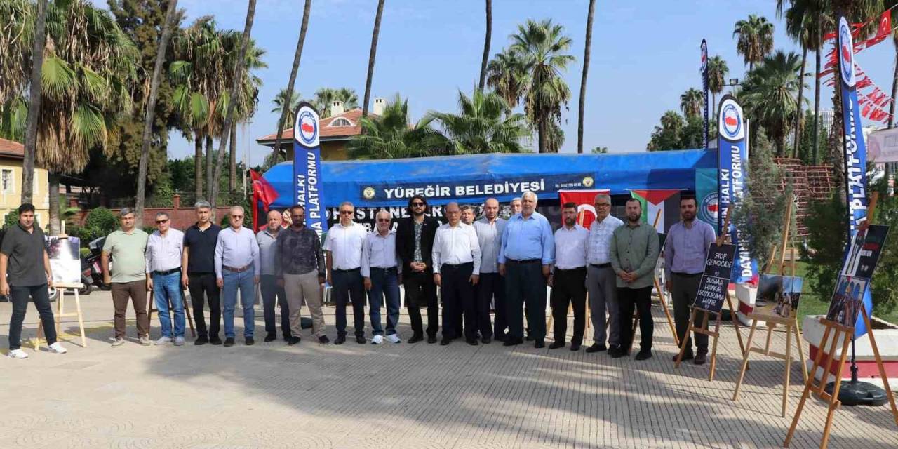 Eğitim-bir-sen Adana Şubesi’nden Filistin Nöbeti