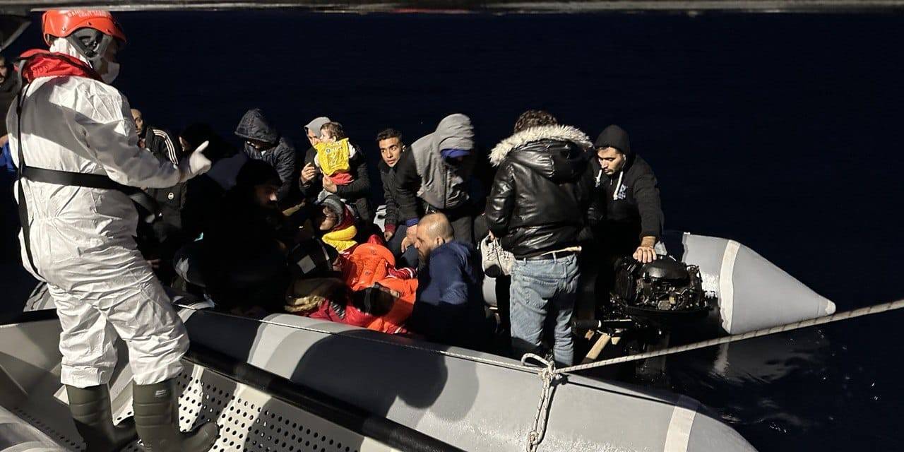 Aydın’da 38 Düzensiz Göçmen Kurtarıldı