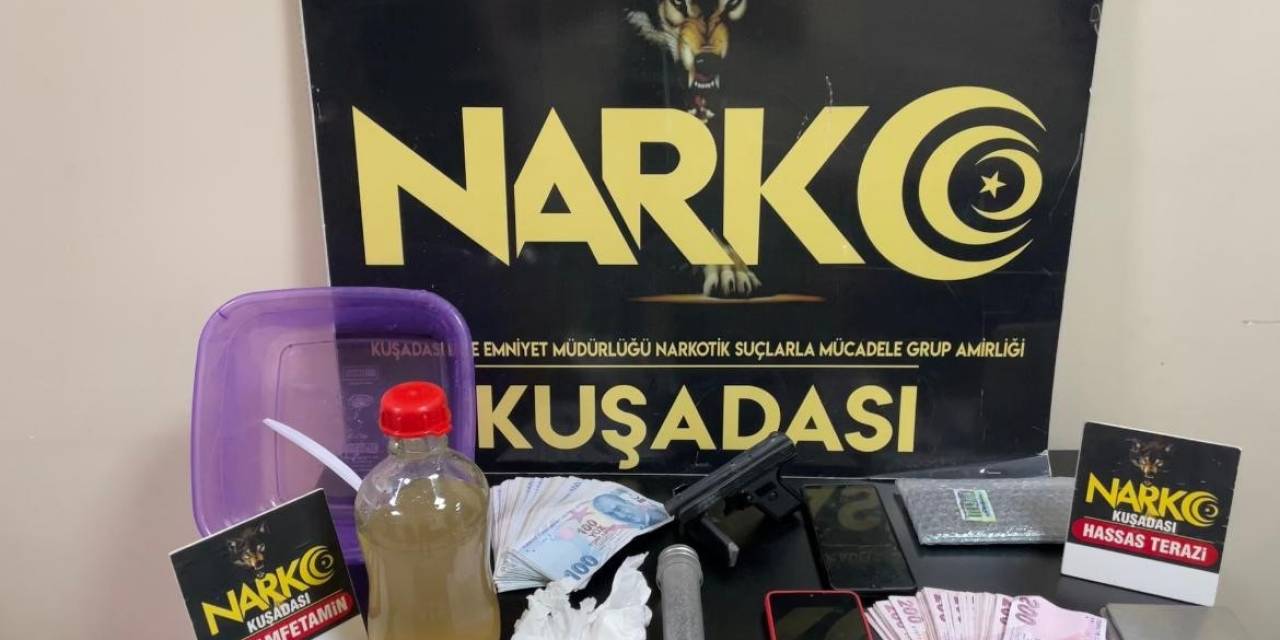 Mutfak Dolabından Uyuşturucu Çıktı