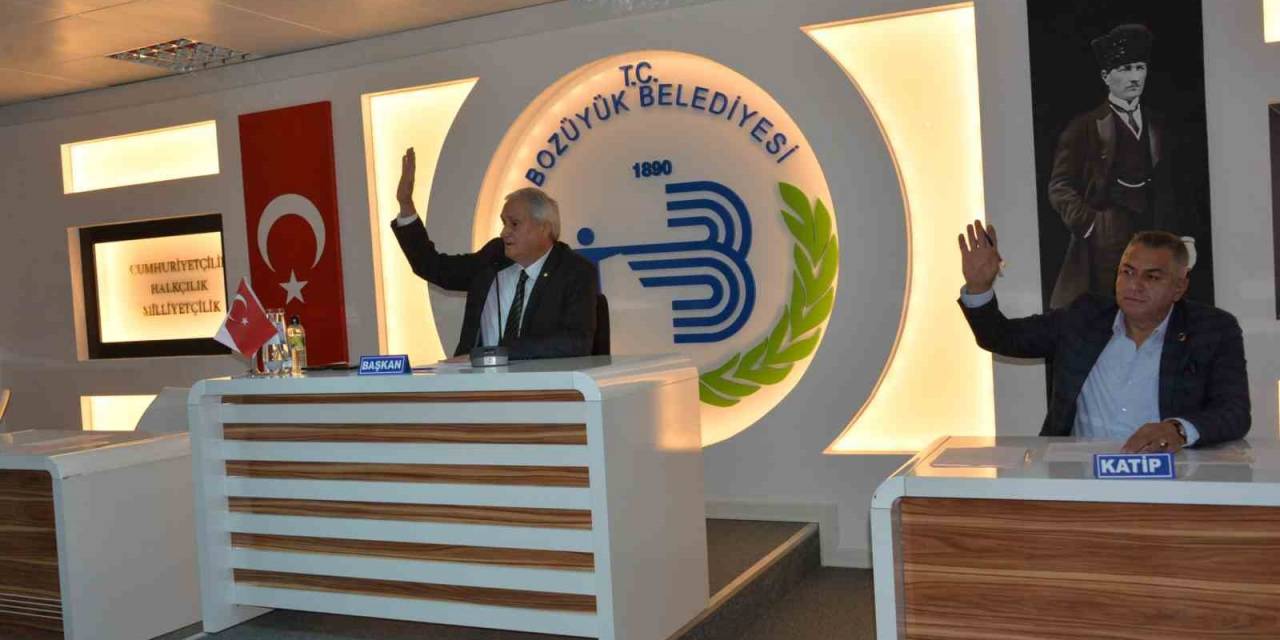Bozüyük Belediye Meclisi’nin Kasım Ayı Toplantısı 1. Birleşimi Yapıldı